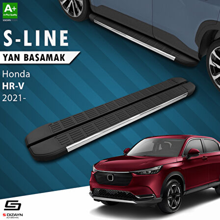 S-Dizayn Honda HR-V 3 S-Line Krom Yan Basamak 173 Cm 2021 Üzeri