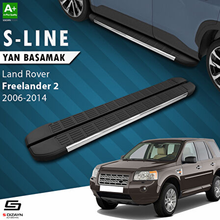 S-Dizayn Land Rover Freelander 2 S-Line Krom Yan Basamak 173 Cm 2006-2014 A+ Kalite