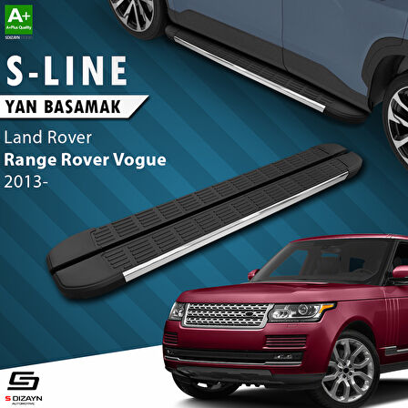 S-Dizayn Land Rover Rover Range Rover Vogue 3 S-Line Krom Yan Basamak 193 Cm 2013 Üzeri A+ Kalite