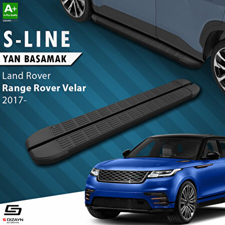 S-Dizayn Land Rover Range Rover Velar S-Line Siyah Yan Basamak 193 Cm 2017 Üzeri A+ Kalite