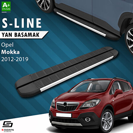 S-Dizayn Opel Mokka S-Line Aluminyum Yan Basamak 163 Cm 2012-2019 A+ Kalite