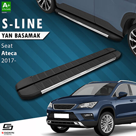 S-Dizayn Seat Ateca S-Line Krom Yan Basamak 173 Cm 2017 Üzeri A+ Kalite