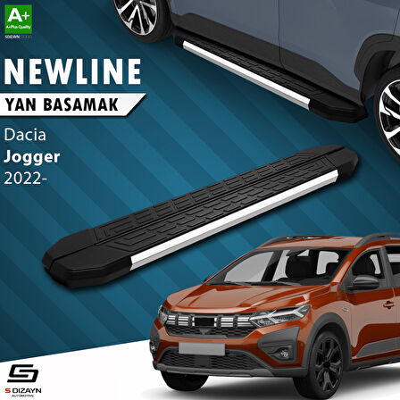 S-Dizayn Dacia Jogger NewLine Krom Yan Basamak 213 Cm 2022 Üzeri A+ Kalite