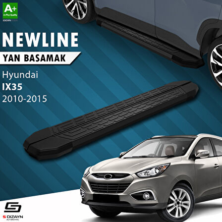 S-Dizayn Hyundai IX-35 NewLine Siyah Yan Basamak 173 Cm 2010-2015 A+ Kalite