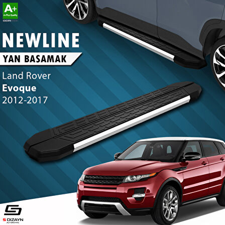 S-Dizayn Land Rover Range Rover Evoque NewLine Krom Yan Basamak 173 Cm 2012-2017 A+ Kalite