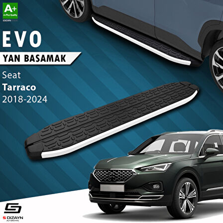 S-Dizayn Seat Tarraco Evo Aluminyum Yan Basamak 193 Cm 2018-2024 A+ Kalite