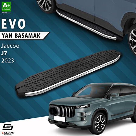 S-Dizayn Jaecoo J7 Evo Krom Yan Basamak 183 Cm 2023 Üzeri