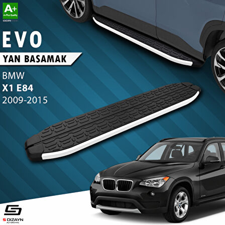 S-Dizayn Bmw X1 E84 Evo Aluminyum Yan Basamak 183 Cm 2009-2015 A+ Kalite