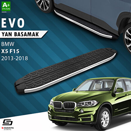 S-Dizayn Bmw X5 F15 Evo Krom Yan Basamak 193 Cm 2013-2018 A+ Kalite