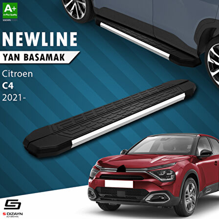 S-Dizayn Citroen C4 3 NewLine Krom Yan Basamak 183 Cm 2021 Üzeri A+ Kalite