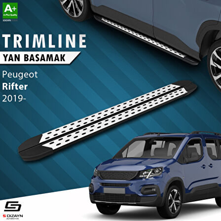 S-Dizayn Peugeot Rifter TrimLine Gri Yan Basamak 202 Cm 2019 Üzeri A+ Kalite