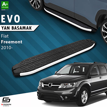 S-Dizayn Fiat Freemont Evo Aluminyum Yan Basamak 183 Cm 2010-2020 A+ Kalite