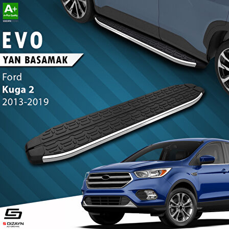 S-Dizayn Ford Kuga 2 Evo Krom Yan Basamak 183 Cm 2013-2019 A+ Kalite