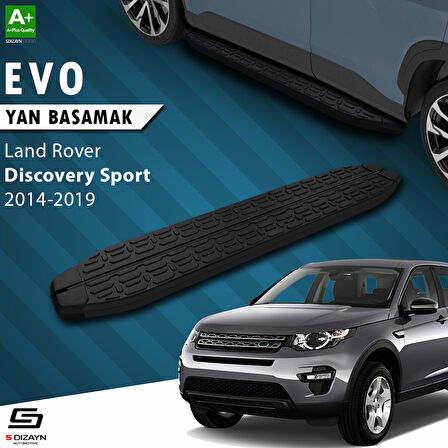 S-Dizayn Land Rover Discovery Sport Evo Siyah Yan Basamak 183 Cm 2014-2019 A+ Kalite