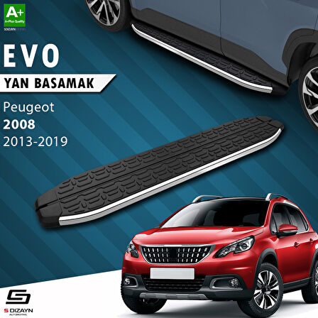 S-Dizayn Peugeot 2008 Evo Krom Yan Basamak 173 Cm 2013-2019 A+ Kalite