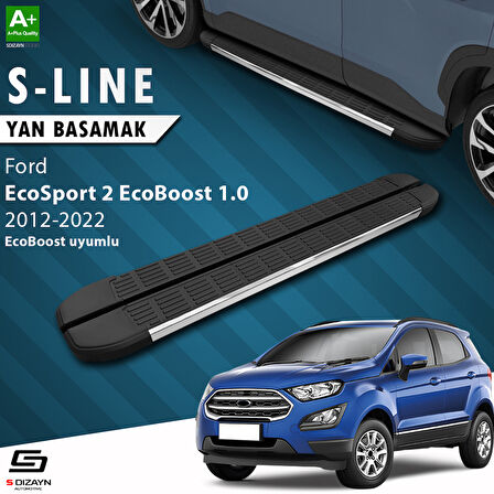 S-Dizayn Ford EcoSport 2 EcoBoost 1.0 S-Line Krom Yan Basamak 173 Cm 2012-2022 A+ Kalite