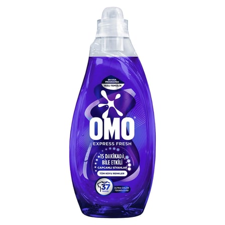 Omo Express Capcanlı Siyahlar için Sıvı Deterjan 1.48 lt
