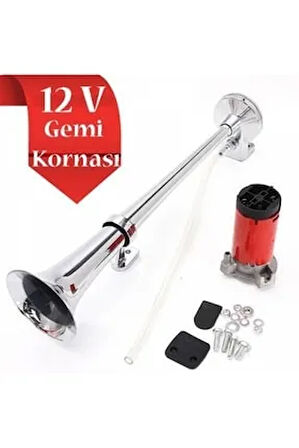 KORNA MARİN METAL KROM TEKLİ MOTORLU 12V