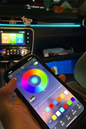 ARABA ORTAM IŞIKLARI USB APP KONTROLLÜ DASHBOARD