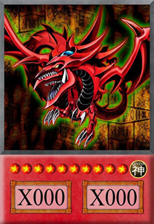 Yugioh Slifer Anime Kart