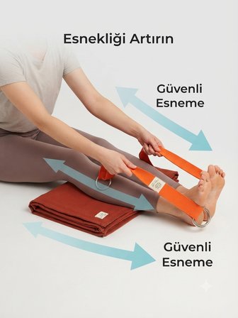 6'lı Yoga Meditasyon Seti Zafu Bolster Battaniye Kemer Roller