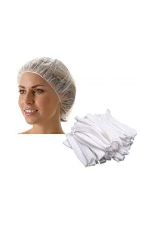 Hijyenik Kullan At Saç Bonesi Bone 100'lü 1 Paket