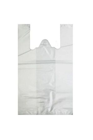 Kalın Jumbo Boy Beyaz Poşet 88cm x 46,5cm 20 Adet