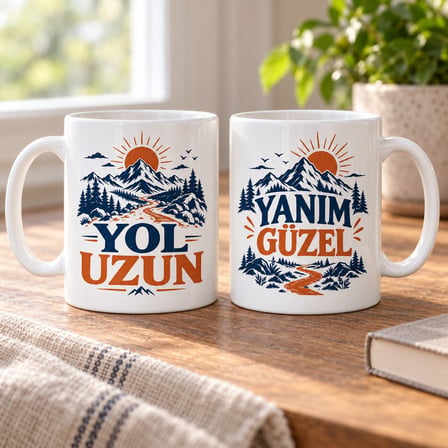 Yol Arkadaşları 2`li Kupa Seti - MODEL 341