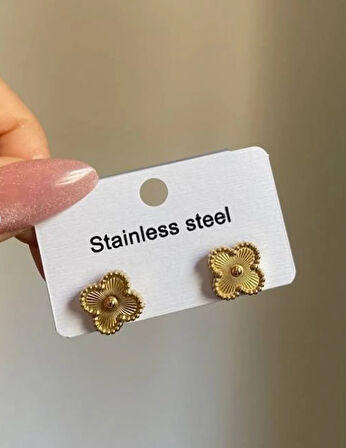 ÇELİK GOLD YONCA KÜPE