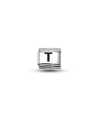 T Harfli Charm | Paslanmaz Çelik Harf Charm | Kişiye Özel Bileklik Aksesuarı