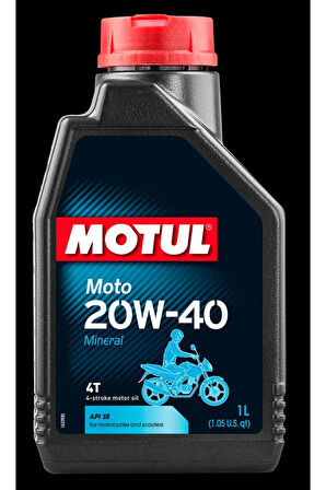 Motul 20w-40 4t Mineral Motosiklet Yağı 1l Uyumlu