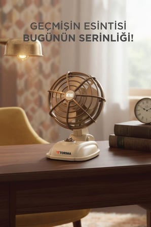 Özel Seri Aksesuar Fan Çeşidi Alternatif Şarjlı Masaüstü Vantilatör F50 Beyaz