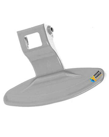 LG Uyumlu F1403TDS5D Çamaşır Makinesi Kapak Mandalı Tutamağı GRİ