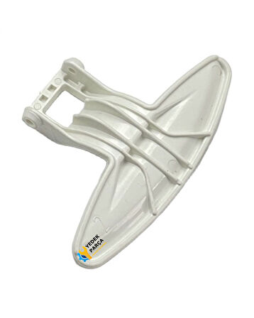 LG Uyumlu F1020TD5 Çamaşır Makinesi Kapak Mandalı Tutamağı BEYAZ