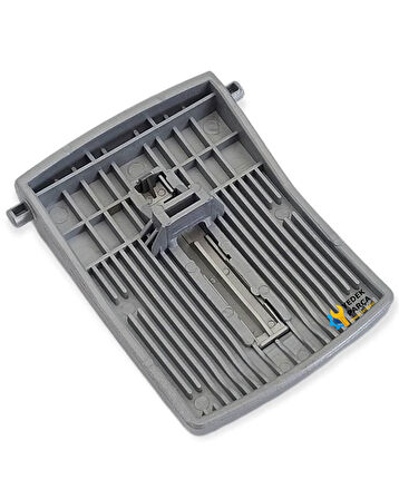 Arçelik ARY 7084 7137170100 Çamaşır Makinası Kapak Tutamağı-Gri