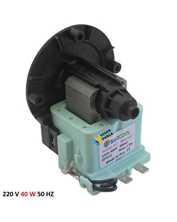 Beko Uyumlu BK9141E Çamaşır Makinesi Su Boşaltma Termikli Pompa Motoru SRP 3125