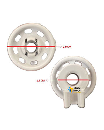 Bosch Uyumlu SMI6505RK Bulaşık Makinesi Sepet Tekerleği 4 ALT 4 ÜST Teker Takımı