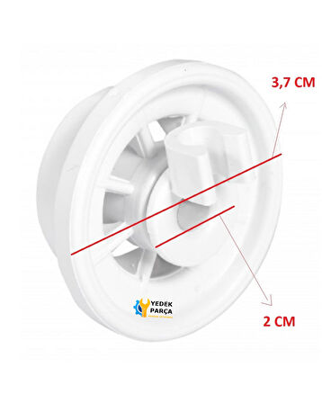 Bosch Uyumlu SHI45M65EU Bulaşık Makinesi Sepet Tekerleği Teker 4 Adet