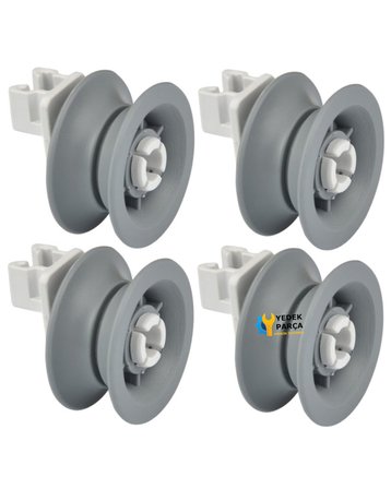 Siemens Uyumlu SN22D200TR Bulaşık Makinesi Sepet Tekerleği ÜST Teker 4 Adet