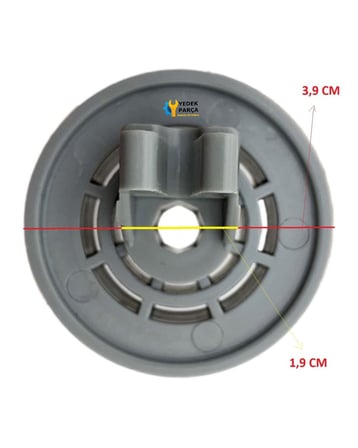 Beko Uyumlu D13002 Bulaşık Makinesi Sepet Tekerleği ALT Teker 4 Adet