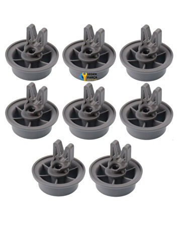 Arçelik Uyumlu Bulaşık Makinesi Sepet Tekerleği ALT Teker 8 Adet