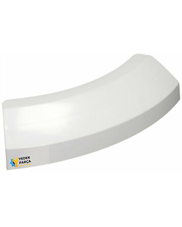 Bosch Uyumlu WTS86580 Çamaşır Kurutma Makinesi Kapak Mandal Tutamağı GENİŞ BEYAZ