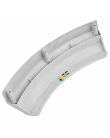 Bosch Uyumlu WTE86102 Çamaşır Kurutma Makinesi Kapak Mandal Tutamağı GENİŞ GRİ