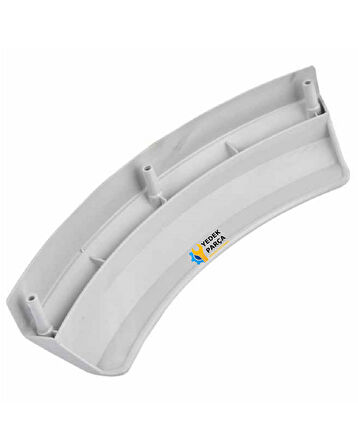 Bosch Uyumlu WTE86300 Çamaşır Kurutma Makinesi Kapak Mandal Tutamağı GENİŞ GRİ