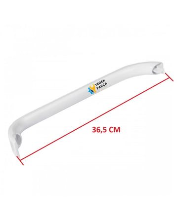 Siemens Uyumlu Buzdolabı Kapı Kolu 3 DELİKLİ UZUN 36,5 CM Beyaz