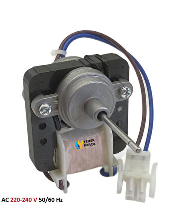 Arçelik Uyumlu 5287NFI NoFrost Buzdolabı İnce Milli İç Evaporatör Fan Motoru SRF 58