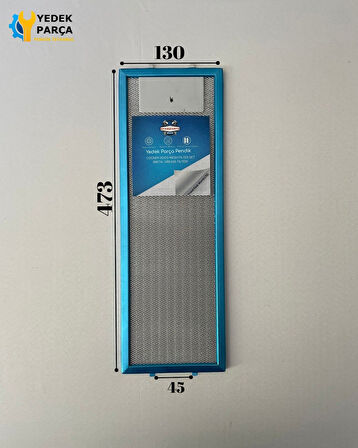 Silverline Uyumlu 1151 Aspiratör İç Metal Yağ Filtresi