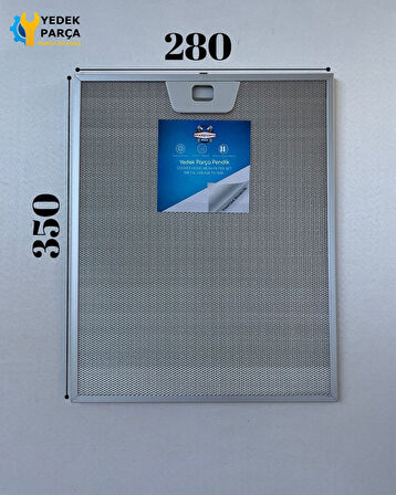 Bosch Uyumlu DUL63CC50/02 Aspiratör Davlumbaz Metal Yağ Filtresi