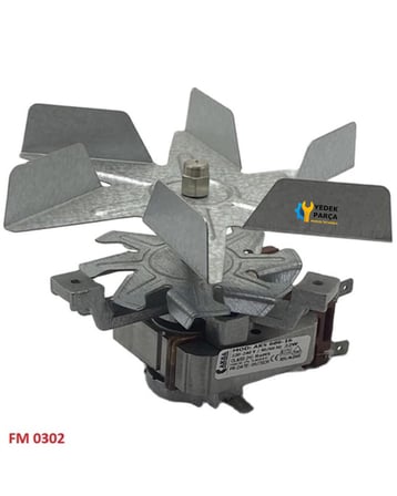 Beko Uyumlu CSM62121DWL Fırın Turbo Fan Motoru FM0302