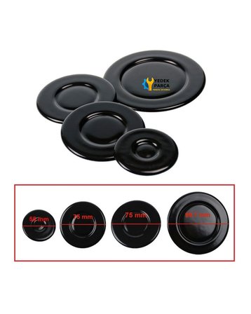 Qcooker 4 lü Bek Kapak Takımı Ankastre Set Üstü Ocak Bek Kapak Takım